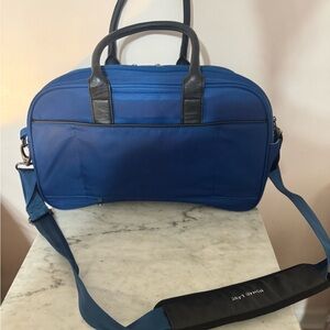 Blue Travel Duffel Bag